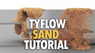 Creating Realistic Sand With Tyflow | Fxmaniac