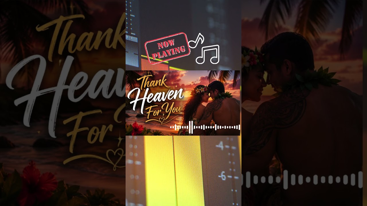 Thank Heaven For You ❤️ | Tropical Reggae #shorts