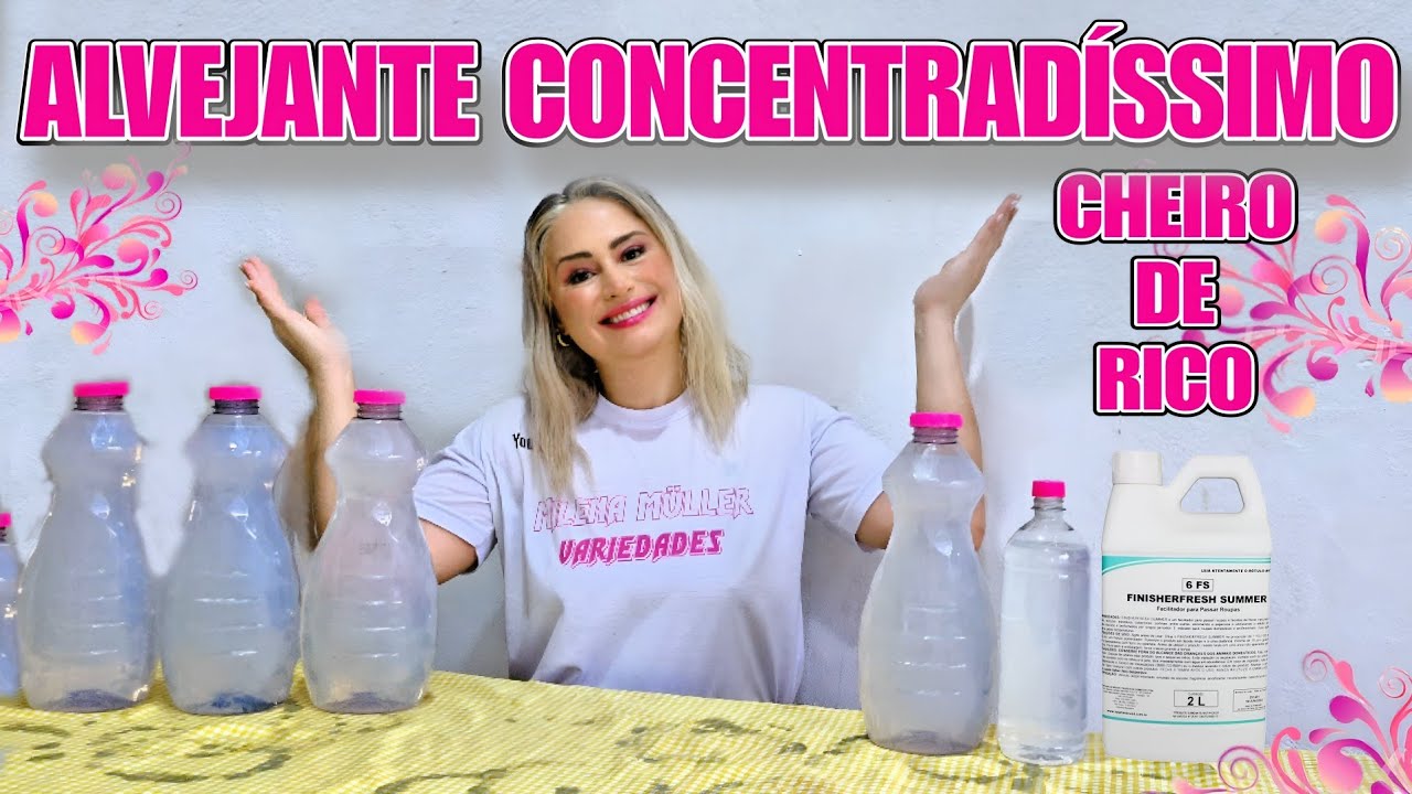 A CARA DA RIQUEZA- CHEIRO DE RICO NO SABÃO CONCENTRADO E MAIS PODER ALVEJANTE