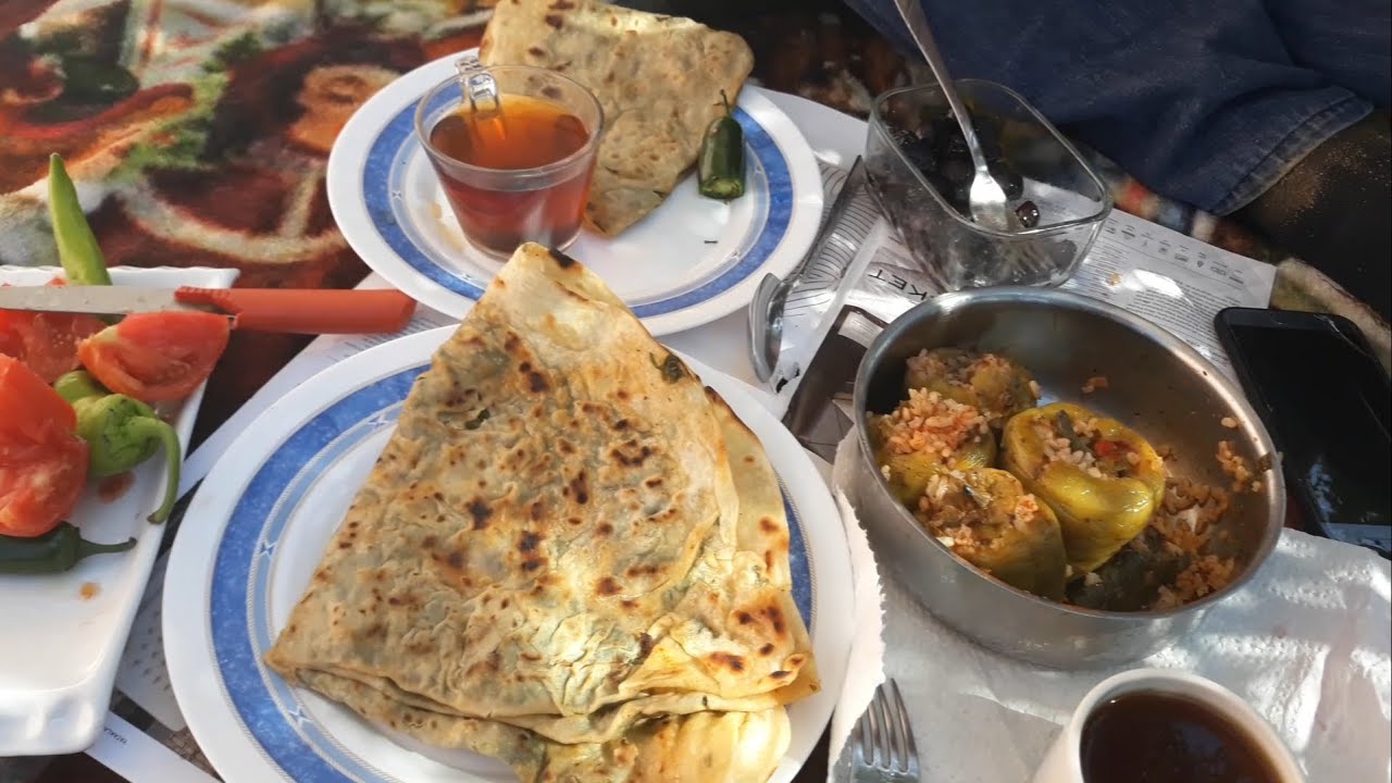 TARLADA IŞLER SONRASI KARIN DOYURMAK ÇOK KEYIFLIDİR...HELE YANINDA ÇAY DA VARSA...