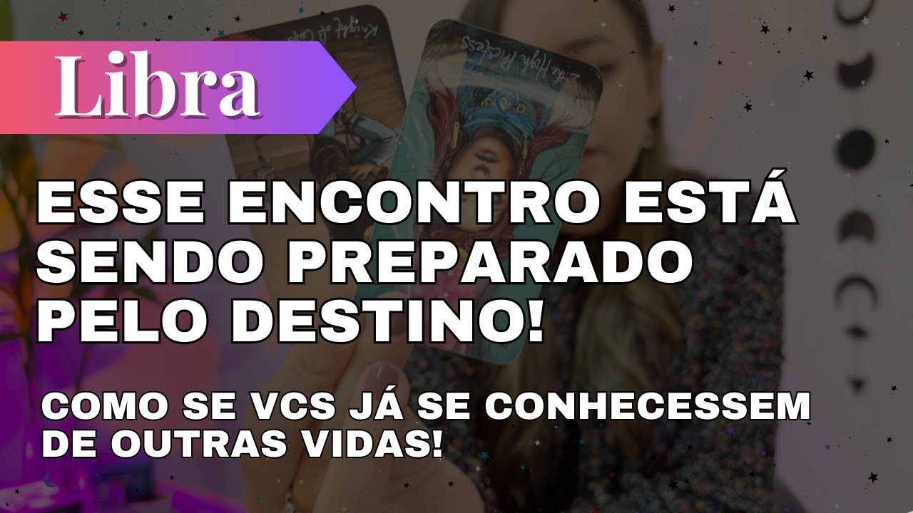LIBRA✨ESSE ENCONTRO ESTÁ SENDO PREPARADO🔥VC VAI ENTENDER A FORÇA DESSA CONEXAO