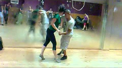 Luciano y Sofie en Gijón