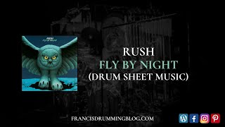 Rush - Fly By Night (Drum Sheet Music)
