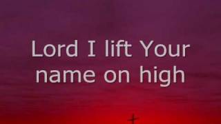 Miniatura de vídeo de "MercyMe - Lord I lift your name on high"