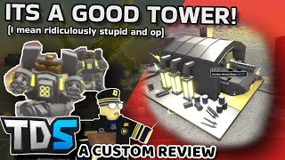 TDS Golden Mecha Base REVIEW (old modded) (Roblox)