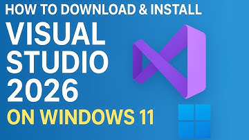 Visual Studio 2026 downloaden en installeren in Windows 11