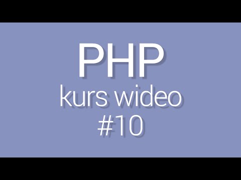 Kurs PHP - lekcja 10 - Operacje na ciągach znaków