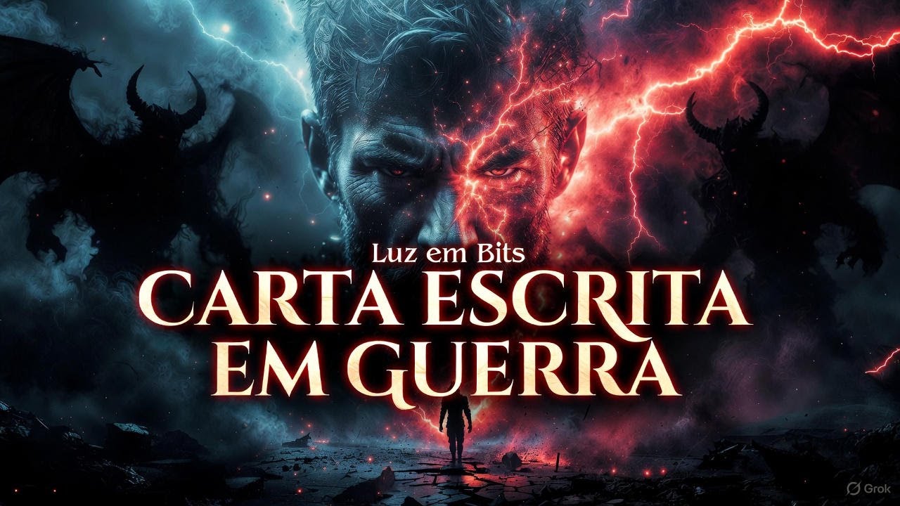 🔥✝️ Luz em Bits – Carta Escrita em Guerra | Essa Não É Uma Oração Bonita…