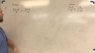L18a Alg2 solving Rational Equations