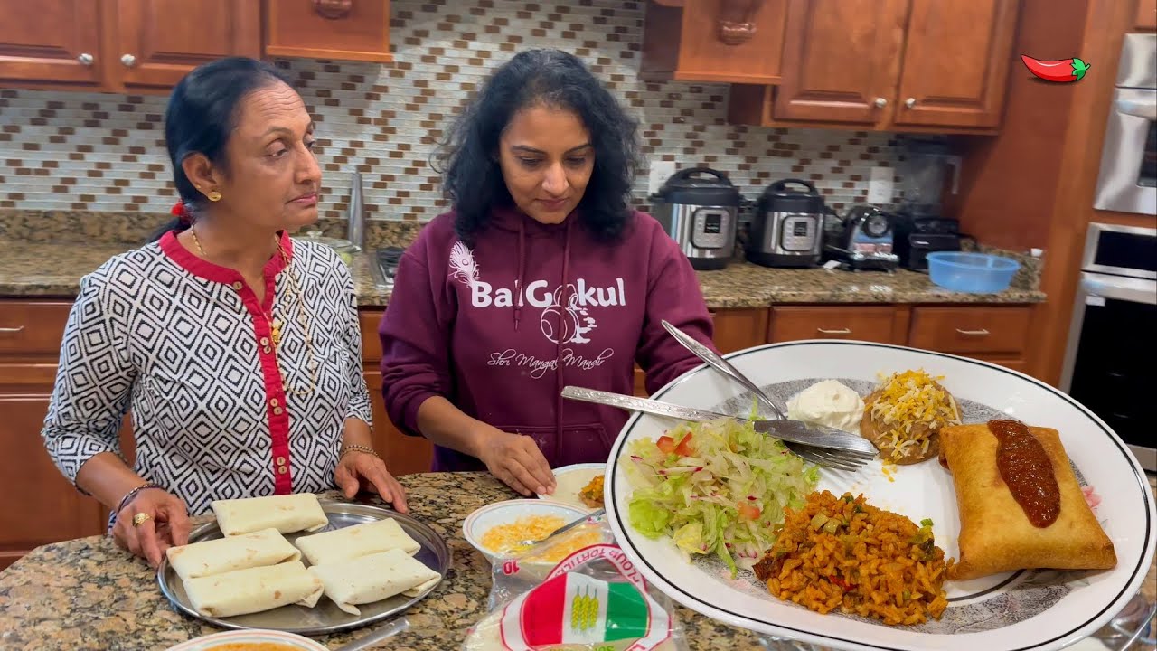 વેજ ચિમિચાંગા – સ્વાદિષ્ટ મેકસિકન વાનગી | Crispy & Cheesy Veg Chimichanga Recipe