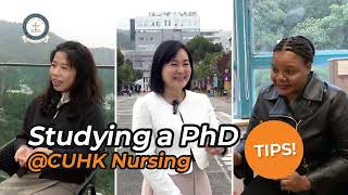 ✏️Studying a PhD @CUHK Nursing - Tips from seniors (2)