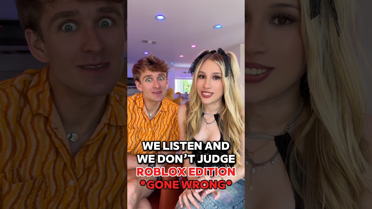 We “LISTEN” & We DON’T JUDGE- ROBLOX EDITION! 🗣️🚫💔 W/ @CarterKench