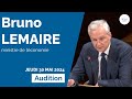  dgradation des finances publiques  audition de bruno le maire