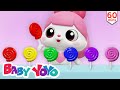 Color Candy | Learn Color with Soccer | Preschool Video | more nursery rhymes | Baby yoyo