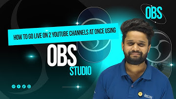 How to Go Live on 2 YouTube Channels at Once Using #OBS #Studio!