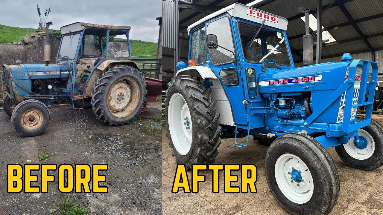 Finishing Touches On A Fully Restored Ford 4000 || That's One Hell Of A Christmas Gift