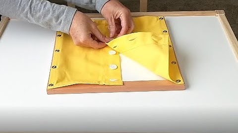 Dressing Frame (Large Button) Montessori Curriculum Practical Life