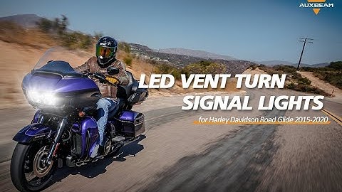 Auxbeam LED Vent Turn Signal Lights with DRL for Harley Road Glide MS-SG15 Motorcycles 2015-2020