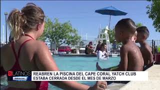 Reabren la Piscina del Yatch Club de Cape Coral