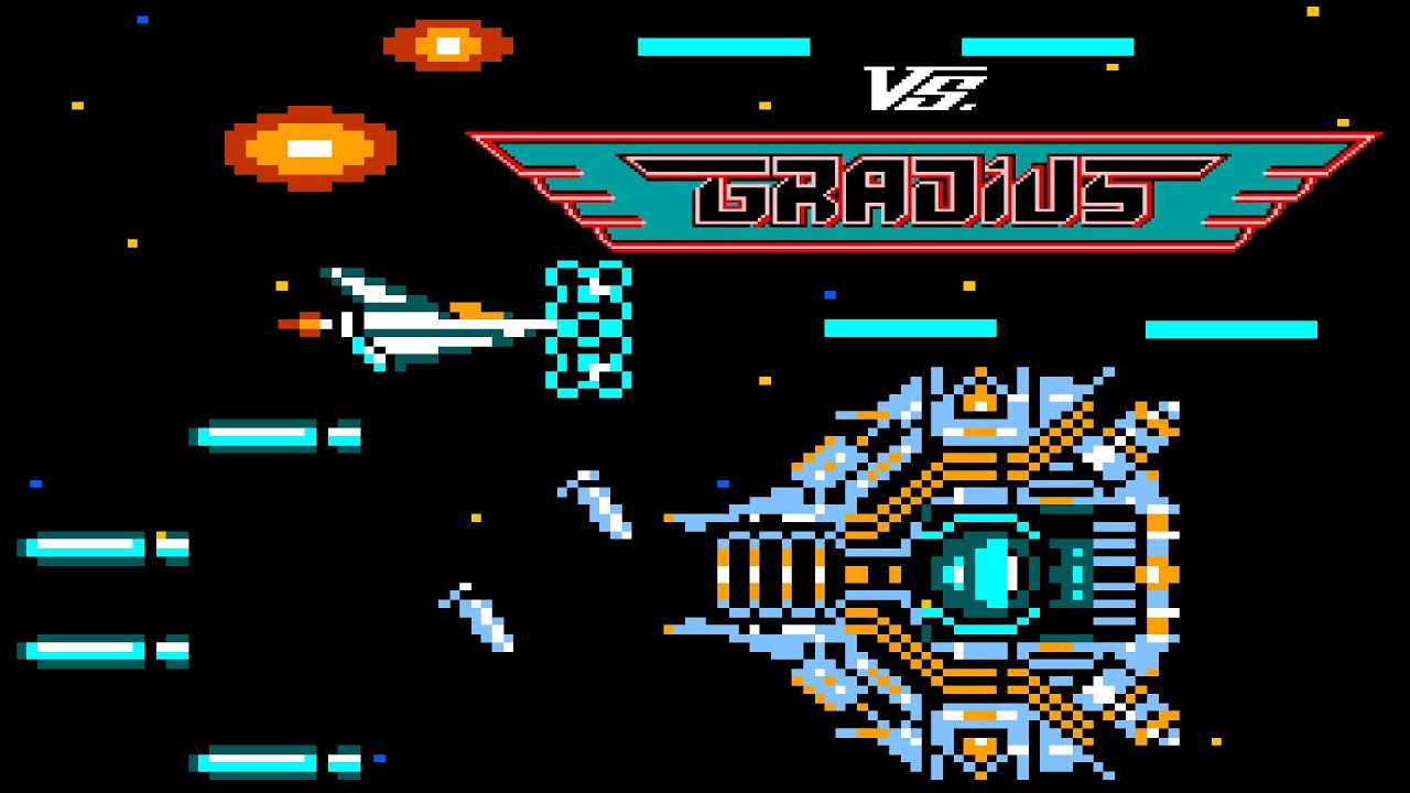 KONAMI グラディウス MSX】グラディウス (コナミ/Konami）エンハンスド 1.01 起動～1