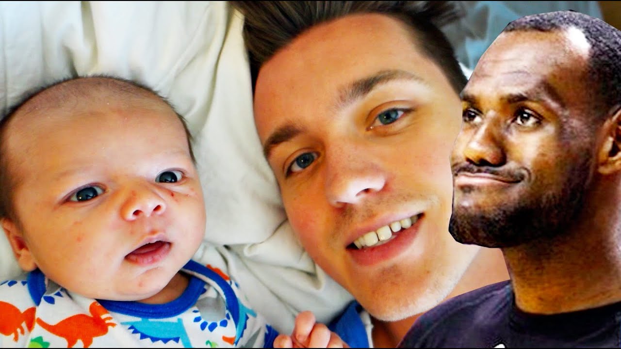 MY BABY LOOKS LIKE LEBRON JAMES!! (DAY - 199) 