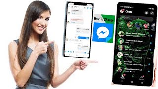 How to change facebook messenger background |sl tech update -thariya screenshot 2