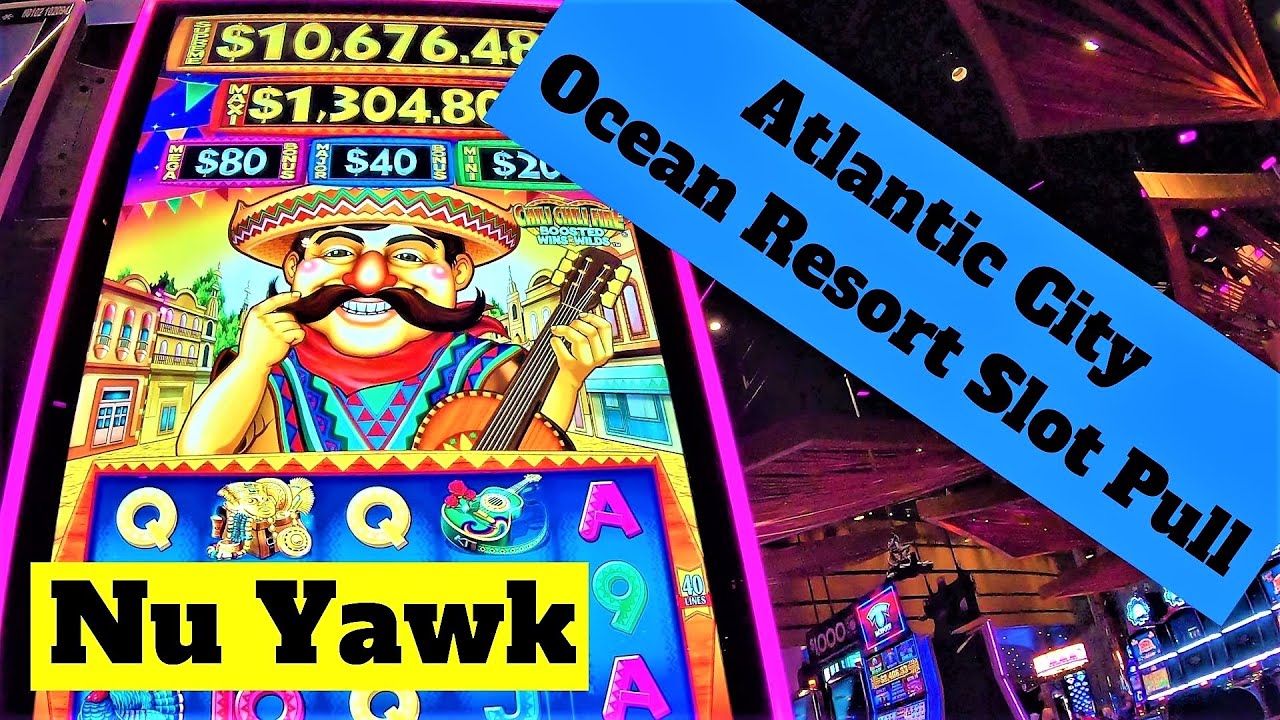 🟡 Atlantic City Ocean Resort & Casino slot pull. A slot pull with