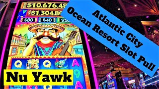 🟡 Atlantic City | Ocean Resort & Casino slot pull. A slot pull with several bonuses in Atlantic City