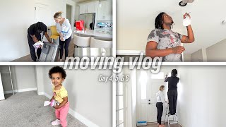 moving into our home, new furniture, cleaning our old apartment, & more! *MOVING VLOG*