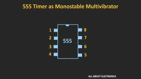 555 timer IC as a monostable multivibrator lecture 3