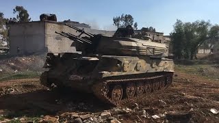 Сирийская армия начала наступление к южным границам