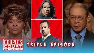 Triple Episode: Women Thinks Boyfriend Is Cheating With Deceased Father's Girlfriend | Couples Court