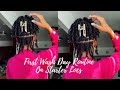 First Wash Day On Two Strand Twist Starter Locs | 2 Weeks Loc&#39;d