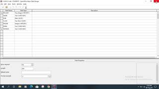 Unit-3 Database and Table Creation using Open Office(DBMS software)