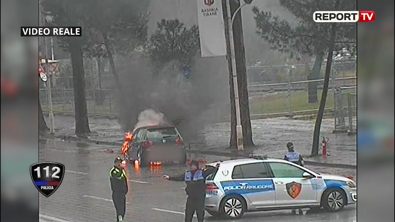 Emisioni 112, ep 12 - Dy makina 'shpërthejnë' në flakë në Tiranë, pamjet ekskluzive të momenteve
