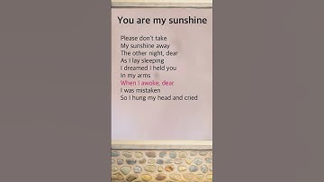 Thumbnail of You are my sunshine [2] | Christina Perri