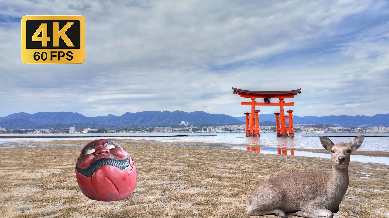 Watch Itsukushima Shrine during the day