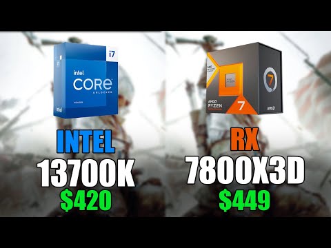 i7 13700K vs Ryzen 7 7800X3D | Test in 10 Games