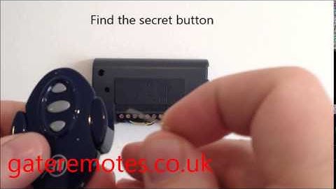 Programming a TXMulti to an Allmatic System Garage & Gate Remote control