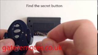 Programming A Txmulti To An Allmatic System Garage & Gate Remote Control