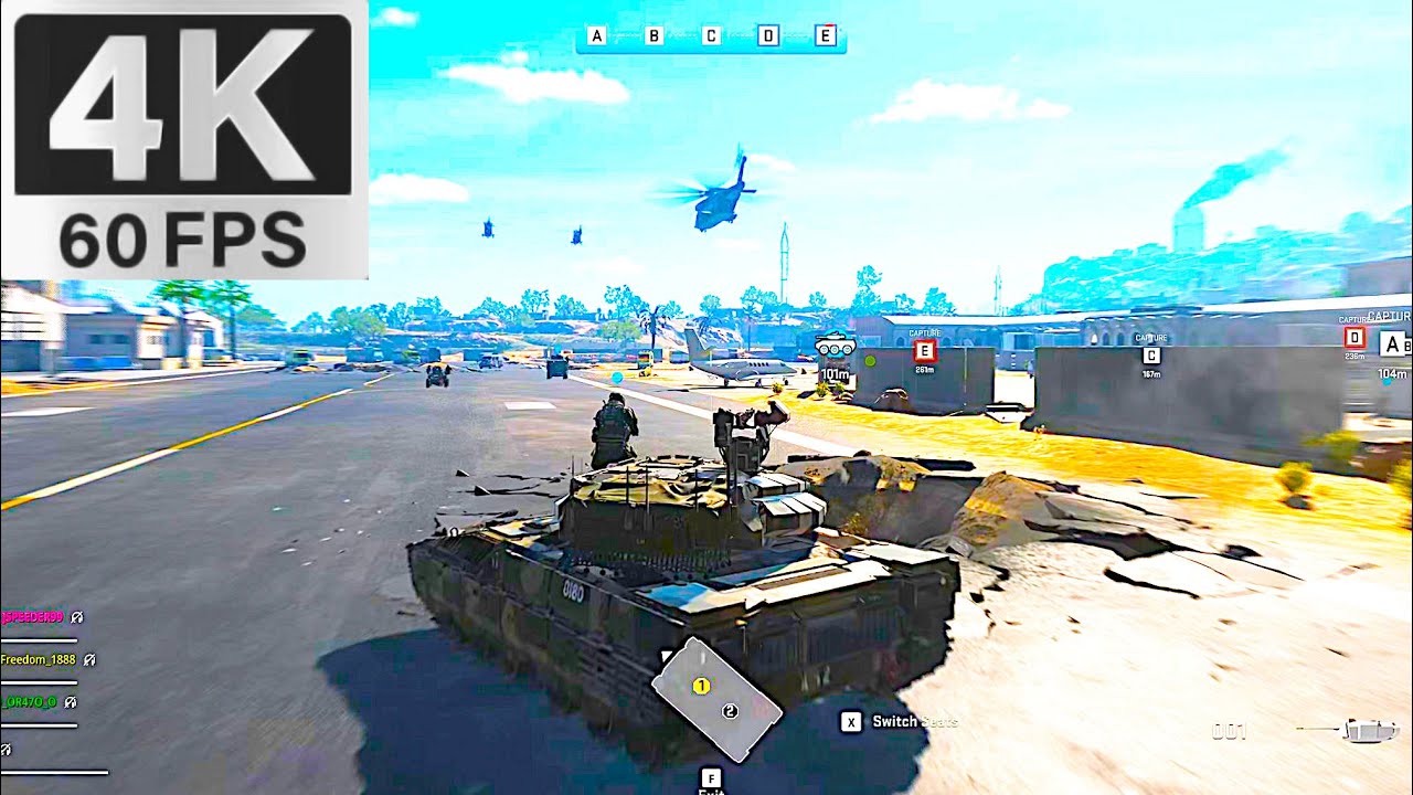 Ground War with Tank Action | CoD Modern Warfare 2 Multiplayer Gameplay ...