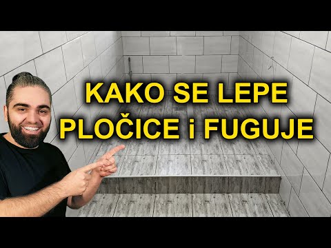 Kako se lepe pločice i fuguje