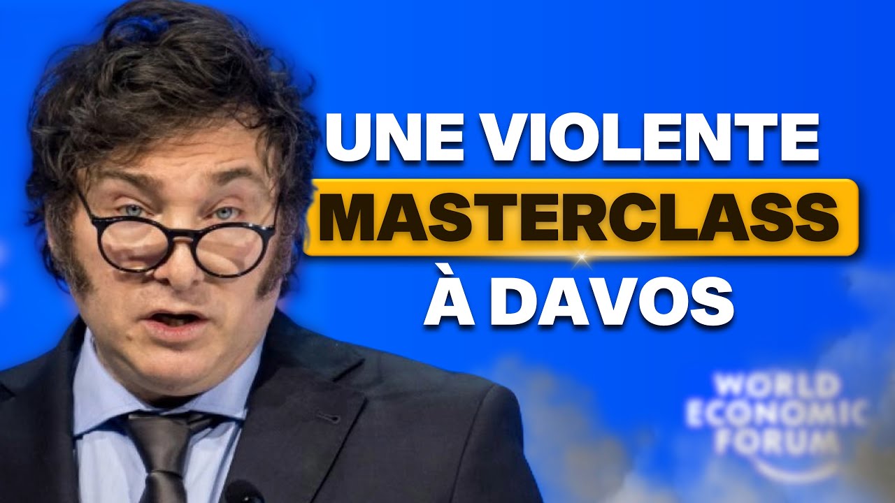 Javier MILEI révèle l’arnaque de la JUSTICE SOCIALE et du WOKISME au WEF 2025 🌍 Discours FR
