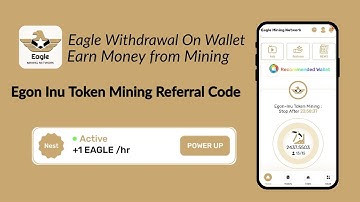 egon inu token mining | egon inu mining network | eagle mining network | referral code | refer app
