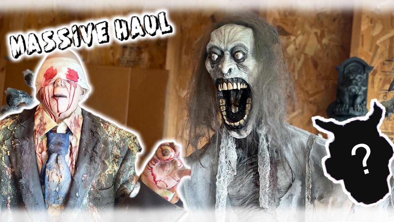 MASSIVE Professional Halloween Animatronic Haul! (Distortions Unlimited, Beastcraft, & More!)