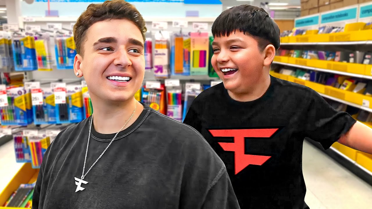 I Took FaZe Mike Back to School Shopping!