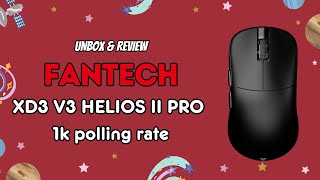 FANTECH HELIOS Pro Wireless 1k polling rate | เมาส์เกมมิ่งราคาดี สเปคเทพ