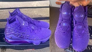 Lebron James Unveils the Nike Lebron 17!