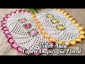 #tapetefacil #tapeterapido Tapete Inspiração Floral 🌸💕