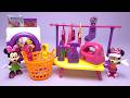 Disney Minnie Mouse Laundry Set Satisfying with Unboxing Toys Collection ASMR #1136